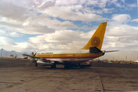 N469AC @ LAS - Air California , Las Vegas 1979 - by Henk Geerlings