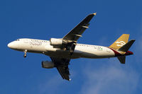 5A-LAH @ EGLL - Airbus A320-214 [4405] Libyan Airlines Home~G 08/01/2011 - by Ray Barber