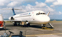 PK-GNM @ DPS - Garuda , DC-9-32 at DPS , Jul '89 - by Henk Geerlings