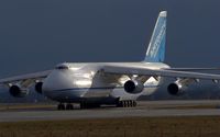 UR-82007 @ EDDP - Big Baby turns in to rwy 26L. - by Holger Zengler