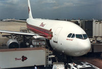 HS-THR @ DMK - Thai , A300 ready for flt to HKG , Jul '90 - by Henk Geerlings