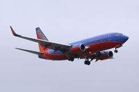 N273WN @ DAL - Southwest Airlines landing at Dallas Love Field - by Zane Adams