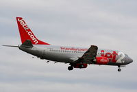 G-CELC @ EGCC - Jet2 B737 on approach for RW05L - by Chris Hall