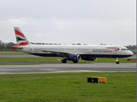 G-EUXC @ EGCC - British Airways from Heathrow - by Manxman