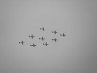 UNKNOWN - Formation of 9 Tucanos out of Linton-on-Ouse. Over Pickering, North Yorkshire - by Manxman