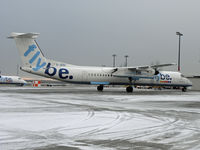 G-JEDU @ EGNS - Dash 8 Q-400 - by Manxman