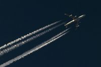 UNKNOWN @ NONE - Cathay Pacific B747-400 cruising on its way to Asia - by Friedrich Becker