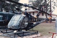 UNKNOWN - Hiller H-23 Raven  54-007  Ft. Polk, LA  1988 - Scanned Photo - by paulp