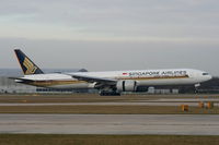 9V-SWN @ EGCC - Singapore Airlines - by Chris Hall
