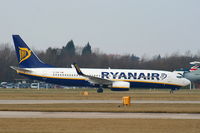 EI-ENK @ EGCC - new B737 for Ryanair making its first visit to MAN - by Chris Hall