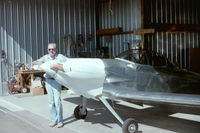 N240W @ FFZ - Glenn Welsh and his nearly completed N240W photographed at Falcon Field AZ, in the spring of 1988 - by Daniel Ihde
