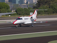 N581JS @ KSMO - N581JS departing from RWY 21 - by Torsten Hoff