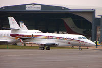 HB-JKD @ EGGW - Swiss registered 2001 Gulfstream G200, c/n: 50 - by Terry Fletcher