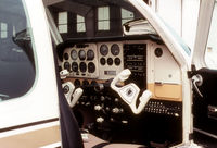 N1970N @ MMU - Circa 1972 cockpit showing original instruments - by Bill Warner