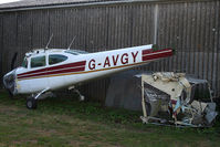 G-AVGY - The remains of both G-AVGY and G-ARDT at East Winch, UK - by N-A-S