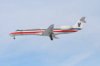 N382SK @ KORD - Chautauqua Airlines/AmericanConnection Embraer EMB-135KL, CHQ5020 on final RWY 28 KORD arriving from KMSN. - by Mark Kalfas