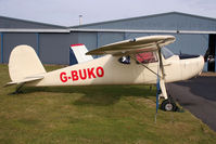 G-BUKO @ EGSJ - Maint visitor - by N-A-S
