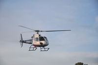 N574AM - Taking off from Ridgecrest Regional Hospital on 2.4.11 - by Kelley Wilson