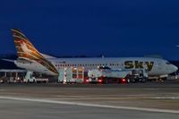 TC-SKM @ EDDR - TC-SKM_
Boeing Aircraft Co 737-49R - by Jerzy Maciaszek