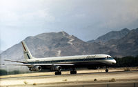 N8084U @ LAS - DC-8-61 of United Airlines seen at Las Vegas in May 1973. - by Peter Nicholson