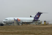 N213FE @ DFW - Boeing 727 on the Fed Ex ramp at DFW Airport - by Zane Adams