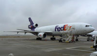 N388FE @ DFW - On the Fed-Ex ramp at DFW Airport - by Zane Adams
