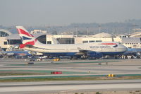 G-BYGD @ KLAX - British Airways Boeing 747-436, BAW278 taxiing to RWY 25R KLAX en-route to EGLL. - by Mark Kalfas