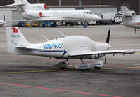 HB-KOV @ LSGG - Parked at the General Aviation area... - by Shunn311