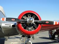 N1801D @ L67 - Radial engine by Pratt & Whitney R-985 engines with 450 hp each - by Helicopterfriend