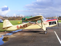 G-AJEE @ EGCB - privately owned - by Chris Hall