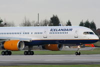 TF-FIU @ EGCC - Icelandair - by Chris Hall