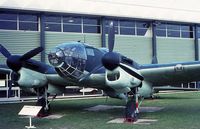 G-AWHB @ EGMC - Former Historic Aircraft Museum.Southend.Early 1970's.Spanis serial:B.2I-37. - by Robert Roggeman
