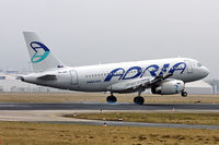 S5-AAP @ LOWL - Adria Airways Airbus A319-132 to touch down in LOWL/LNZ - by Janos Palvoelgyi