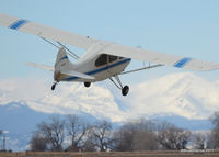 N85523 @ 18V - Champ on takeoff. - by Bluedharma