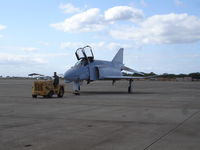 152291 @ JRF - F-4N being towed to NAM ramp. - by Ewa Marine