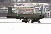 3H-FO @ LOWI - Austrian Air Forces
PC 7 arms with 2x 12.7 mm of machine gun M3P Browning in HMP-250 Pods of FN Herstal, 250 shots, total weight per Pod: 116 kg - by Delta Kilo