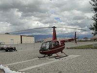 N146PD @ L67 - Parked at Rialto PD helipad - by Helicopterfriend