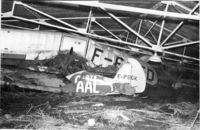 F-PBGK @ LFTU - The F-PBK was destroyed in the December 2, 1959 Malpasset dam rupture catastrophy on the airport of Fréjus / Saint Raphaël. - by Werner Vieh