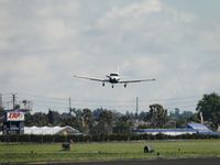 N3764X @ POC - On final for runway 26L - by Helicopterfriend