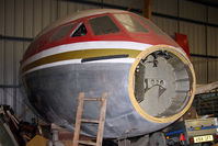 G-BEEX @ X5US - Nose section of De Havilland Comet 4C at the NE Air Museum, Usworth in October 2010. - by Malcolm Clarke
