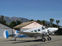 N18E @ SZP - 1958 Beech SUPER E18S, two P&W R-985 Wasp Jrs. 450 Hp each. - by Doug Robertson