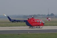 G-BUXS @ EGSH - Temp Air Ambulance for Norwich. - by Graham Reeve