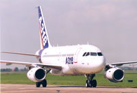F-WWIA @ SXF - Airbus A-318 at ILA - Airshow - Berlin , May 2002 - by Henk Geerlings