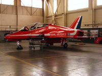 XX294 @ EGXP - inside the RAFAT hangar at RAF Scampton - by Chris Hall
