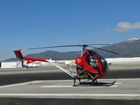 N7050D @ CCB - Setting on helipad at east end - by Helicopterfriend