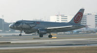 OE-LEK @ LOWW - Flyniki A319 landing 16 LOWW/VIE - by Gianluca Raberger