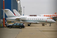 M-MDDE @ EGGW - Challenger CL604 (ex OE-IGJ) at Luton - by Terry Fletcher