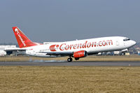 TC-TJE @ LOWL - Corendon Airlines TC-TJE Boeing B737-4YO, first landing in LOWL/LNZ - by Janos Palvoelgyi