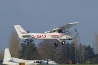 G-GFLY @ EGSH - Landing at Norwich. - by Graham Reeve