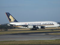 9V-SKG @ YMML - SV-SKG @ YMML Airbus A380 Singapore Airlines - Landing Rwy 34 - by Anton von Sierakowski
